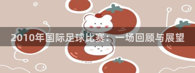 世界杯预选赛赛程表:2010年国际足球比赛:一场回顾与展望